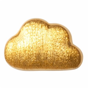 Cloud gold plated