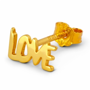 word love gold plated