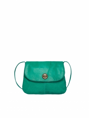 PCTOTALLY LARGE LEATHER NOOS PEPPER GREEN