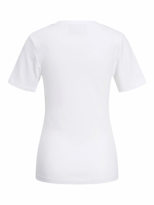 JXBELLE TIGHT SS TEE NOOS BRIGHT WHITE  