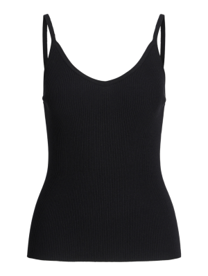 JXESTHER TIGHT TOP KNIT BLACK