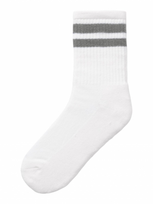 NKMKIM TERRY FROTTE SOCK BR WHITE:WILD D